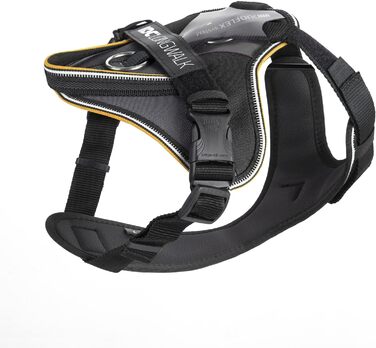 Шлейка для собак JULIUS K-9 IDC Longwalk, чорно-сіра, розмір L