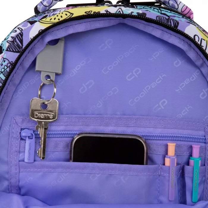 Багатофункціональний шкільний рюкзак CoolPack, багатоколірний, 21 л