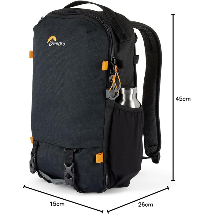 Рюкзак для камери Lowepro Trekker Lite BP 250, чорний, з відділенням для беззеркальної камери та аксесуарами