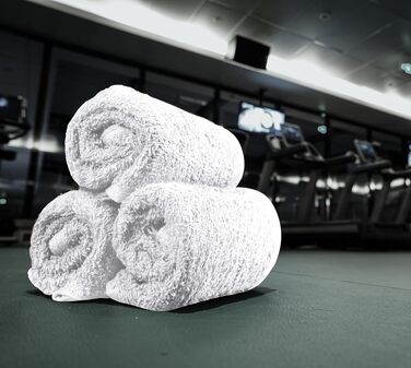 Набір м'яких фланелевих рушників для обличчя Utopia Towels, 100% бавовна, гігроскопічні, 24 шт., чорний/білий