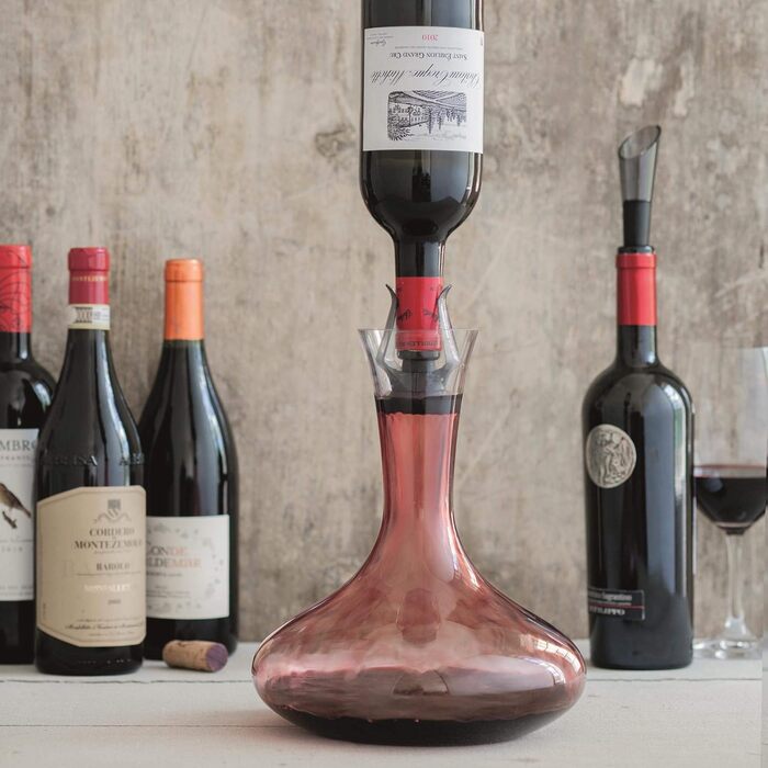 Le Creuset Spring Fountain Wine Pourer, Wine Aerator, WA142, 59149010005401