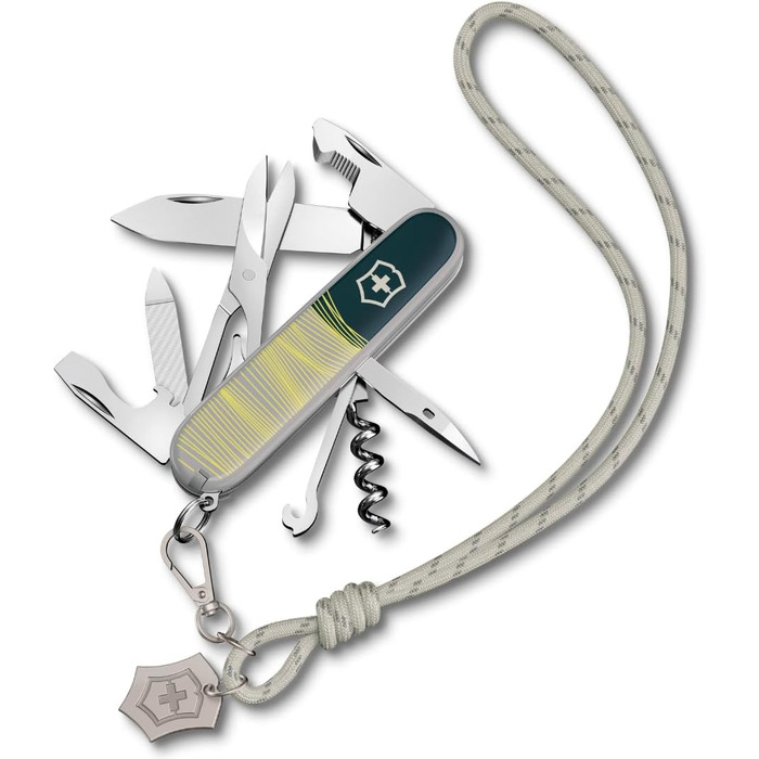 Швейцарський ніж VICTORINOX Companion, 16 функцій, мультитул, Swiss Made, у подарунковій коробці (рожевий, блакитний)