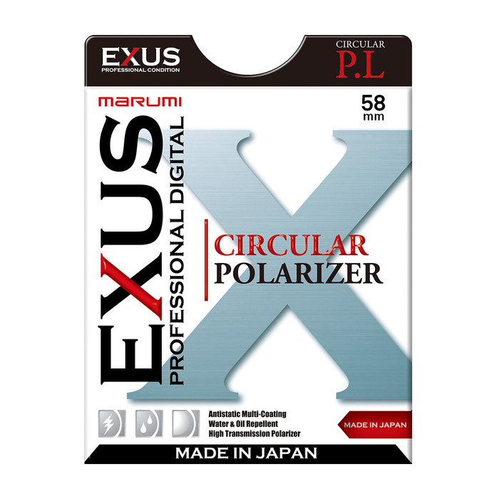 Поляризаційний фільтр Marumi EXUS PL-CIR 58мм