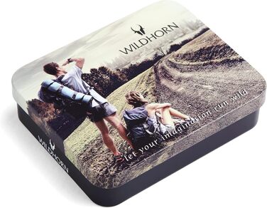 Чоловічий шкіряний гаманець WildHorn Antlers Hunter (темно-коричневий)