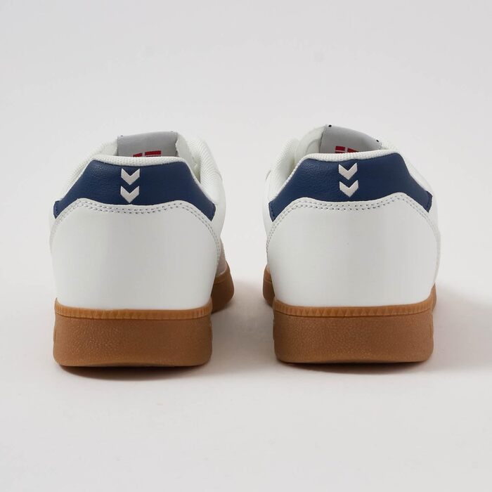 Кросівки Hummel для гандболу з шнурівкою, розмір 38 EU, білий, темно-синій, півонія