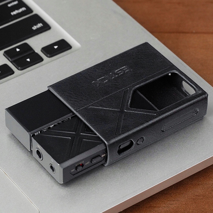 Шкіряний чохол-футляр FIIO з екошкіри для FIIO KA17 та FIIO ESTICK