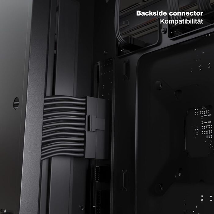 Корпус ПК be quiet! Light Base 600 DX Black: Панорамний вигляд, Show Case, Dual Chamber, ARGB LED, гнучкий монтаж