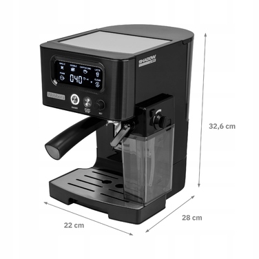 Ріжкова кавомашина Webber M5, 1459 Вт, чорна