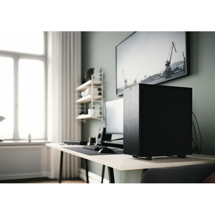 Комп'ютерний корпус Fractal Design Define 7 Compact Black - тиха система з алюмінію та сталі