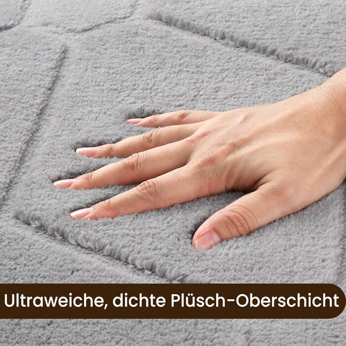 Килим для вітальні та дитячої кімнати сірого кольору, 140x200 см. М'який, з коротким ворсом, легко миється. Килим для спальні та дитячої кімнати.