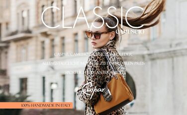 Жіноча сумка-шопер Caspar Grande Hobo з натуральної замші - Італія, колір тауп