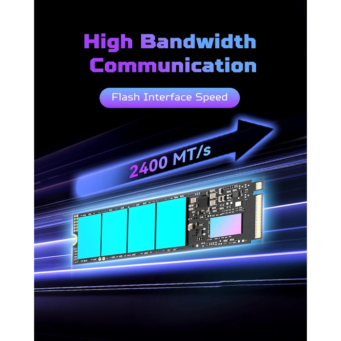 SSD Acer Predator GM7 1TB M.2 NVMe PCIe 4.0 - Швидкість читання до 7400 МБ/с - TLC NAND Flash - Внутрішній SSD для ПК, ноутбука та PS5