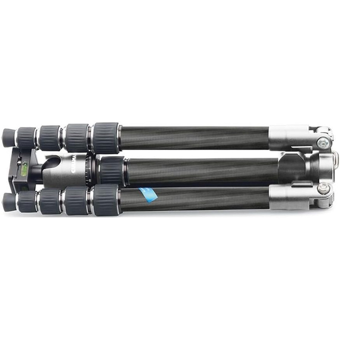 Штатив Cullmann MUNDO 522TC Carbon з кульковою головкою (136 см, 5 кг) срібний - для подорожей