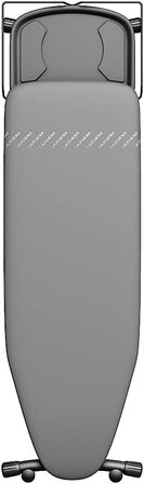 Прасувальна дошка Laurastar Plusboard, 42x125 см, 100% бавовна, сумісна з парогенераторами, регульована висота, вбудовані ролики, 9 кг
