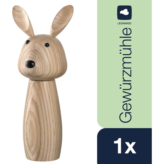 Млинок для спецій з дерева LEONARDO HOME Hase, коричневий