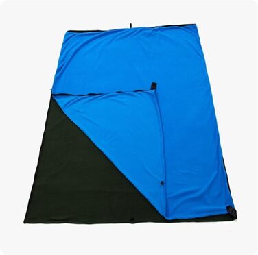 GIJMZY Sleeping Bag Fleece Sleeping Bag for Outdoor Use, Sleeping Bag with Inner Lining, equipped with ultralight camping, hiking, climbing, essential for warmth