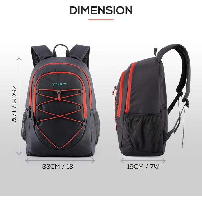 Cooler Backpack 25L Waterproof Cooler Backpack Ultralight Backpack for Picnic, Camping, Hiking, BBQ