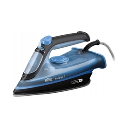 Парова праска Braun FreeStyle 3 FI3194BK 2400 Вт, синьо-чорна