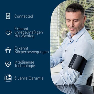 Тонометр OMRON EVOLV автоматичний на плече, бездротовий, клінічно перевірений, для вагітних, з безкоштовним додатком для здоров'я OMRON connect, акція: 6 місяців OMRON connect Premium у подарунок
