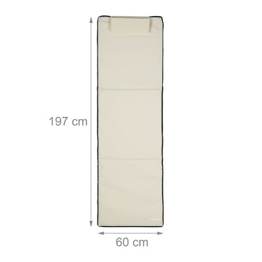 Relaxdays Beach Mat with Sunshade