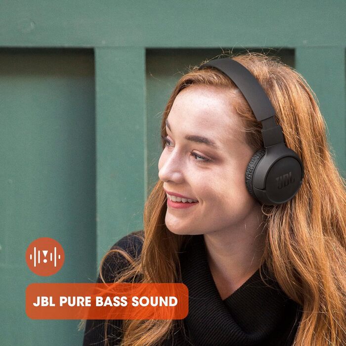 Навушники JBL Tune 510 BT – Bluetooth, бездротові, складні, з функцією гучного зв'язку, сумісні з голосовими помічниками, до 40 годин роботи (білі)