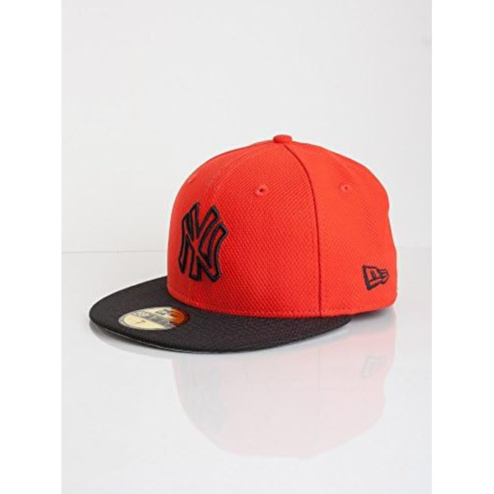Кепка New Era MLB Basic Atlanta Braves 59Fifty Fitted (59, Червоний - Червоний/Чорний)