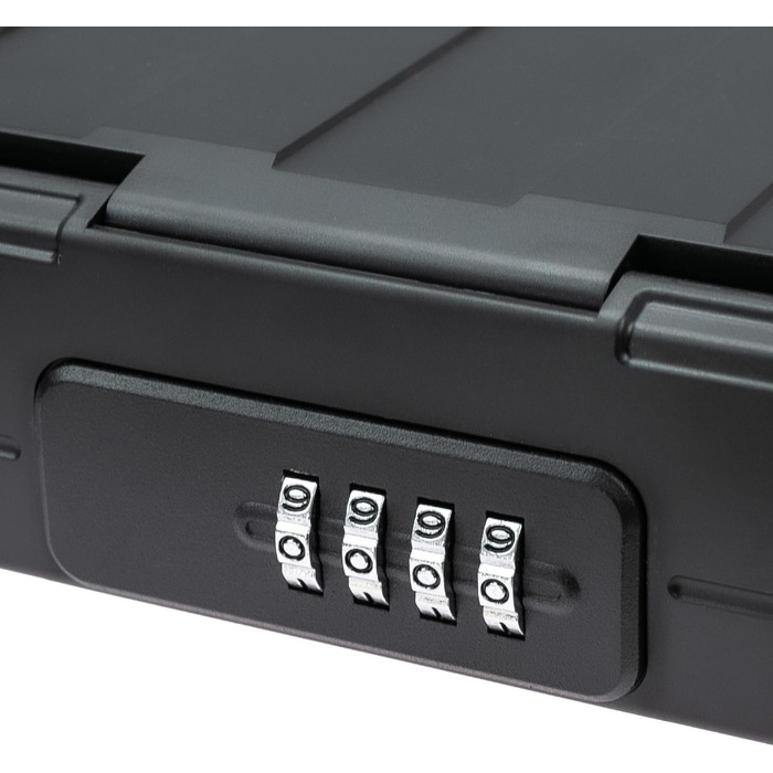 Портативний сейф HMF 318-02 з кодовим замком, вологостійкий міні-сейф з мотузкою, 23,5 x 14,5 x 5,8 см