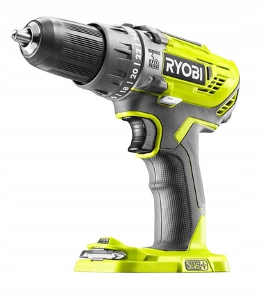 Акумуляторний дриль-шурупокрут Ryobi 18 V 4,00 Ah 50 Nm у кейсі