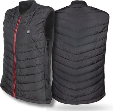 Обогреваемая жилетка Premium | Размеры XS-XXL | Жилетка з підігрівом для жінок та чоловіків | до 55°C з 5 зонами підігріву | З та без Powerbank XXL. З Powerbank