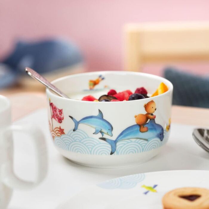 Дитячий столовий прилад Villeroy & Boch Kinderbesteck, набір - 4 шт (миска, кольоровий)