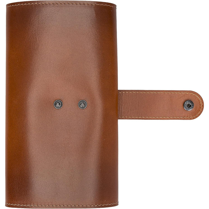 Органайзер для подорожей Solo Pelle: універсальний кейс для кабелів, аксесуарів та гаджетів (колір: Cognac Braun)