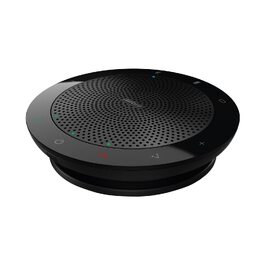 Jabra Speak 510: Портативна Bluetooth колонка для конференцій, чорна. Підключення до ноутбука, смартфона, планшета через USB