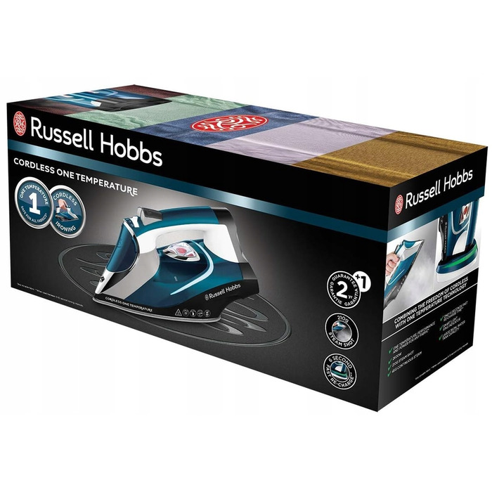 Бездротова парова праска Russell Hobbs One Temperature 26020-56, 2600 Вт