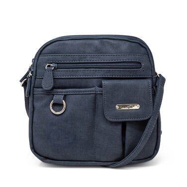 Сумка кросбоді жіноча MultiSac North South Mini Zip Around Indigo (Heirloom) - оригінальна якість