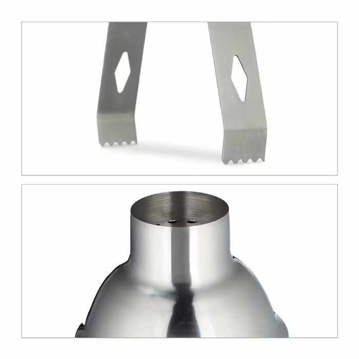 Relaxdays Stainless Steel 5-Piece Cocktail Set