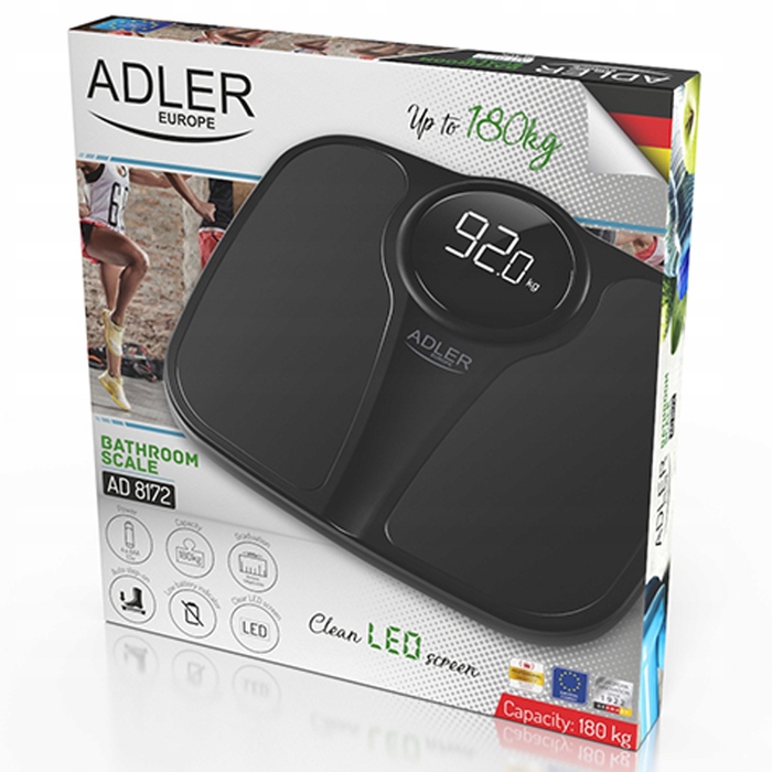 Ваги для ванної кімнати ADLER AD 8172b