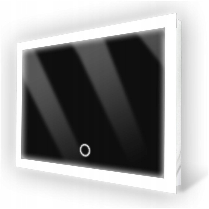 LED-дзеркало у ванну кімнату 80x70 з сенсорним вимикачем