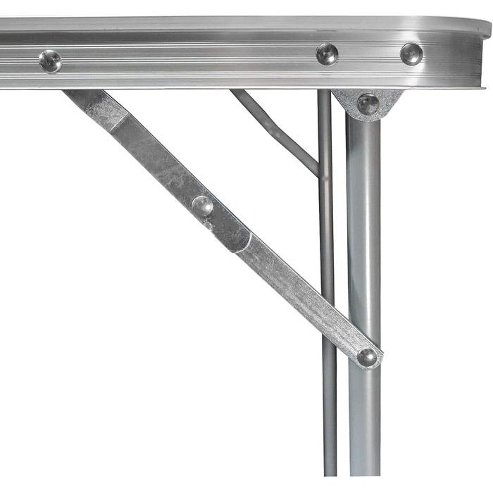 Складний алюмінієвий стіл Grafner XL для кемпінгу, саду, пікніка 80x60x70 см, вантажопідйомність 50 кг