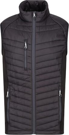 Чоловічий жилет Regatta Navigate Hybrid з ізоляцією (XXL, темно-синій/SLGrey)