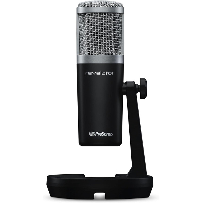 PreSonus Revelator USB-Конденсаторний мікрофон для запису, подкастингу та стрімінгу з програмним забезпеченням Revelator