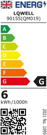 LED лампа настільна LQWELL® з регулюванням яскравості, металева, 5 кольорів, 10 рівнів яскравості, USB-зарядка, сенсорне управління, пам'ять, для дітей, чорна, QM019