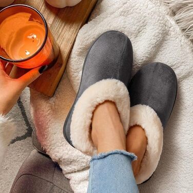 Жіночі халапи EverFoams зимові, антиковзні, теплі, з м'якого плюшу та піною з пам'яті