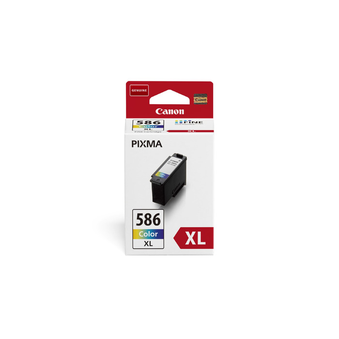 Оригінальний кольоровий картридж Canon FINE CL-586XL (XL-ємність)