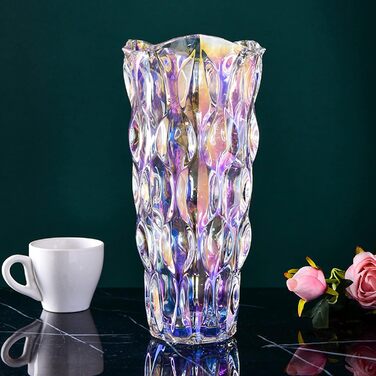 Скляна ваза для квітів, сучасний мінімалістичний дизайн, ручної роботи, для дому, декору, гідропоніки, подарунок на весілля/розлуку, Стиль A-bunt