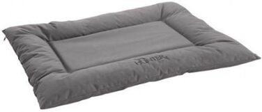 HUNTER Dog Bed, water-repellent, dirt-repellent, antibacterial, 80 x 60 cm, grey