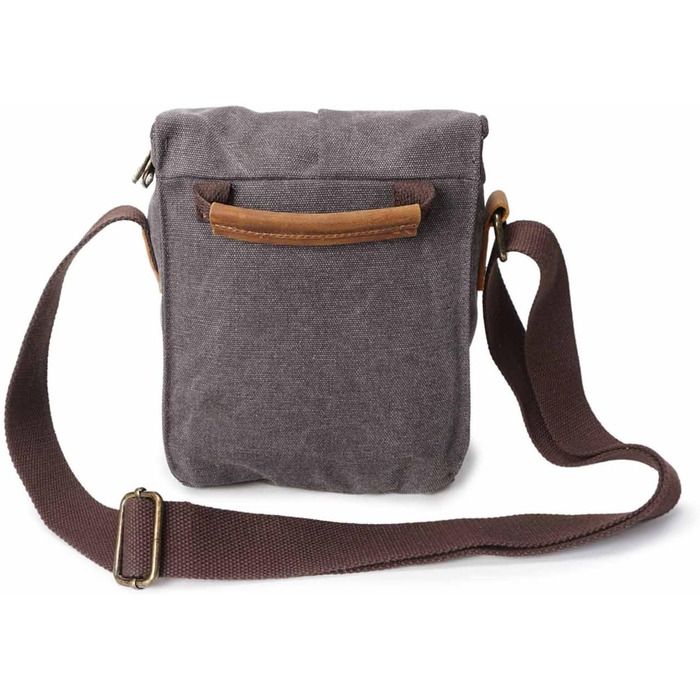 Сумка для камери Neuleben: водонепроникна, унісекс, з канвасу, для DSLR (Сірий)