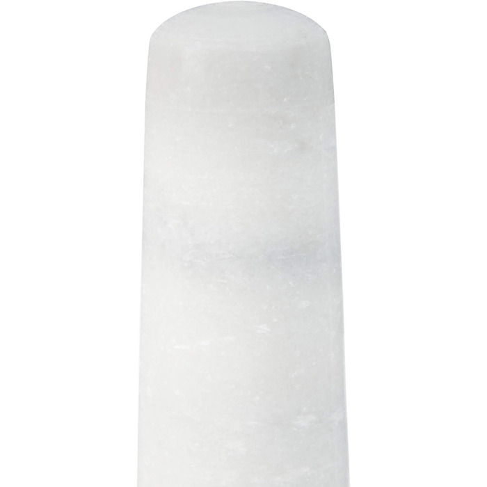 Морська гарма Relaxdays з ступкою, біла, 10 см, 120 мл - для спецій та трав