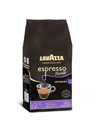 Кава в зернах Lavazza Espresso Barista Intenso, інтенсивність 9/10, середній обсмал, 1 кг (набір 2 упаковки)