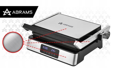 Електричний контактний гриль Abrams B530, 2200 Вт