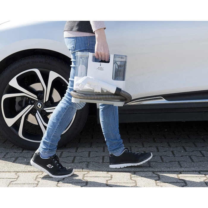 Мийний пилосос Sichler для дому та авто: чищення диванів, крісел, текстилю, 400 Вт, 9 кПа